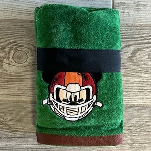 Disney Mickey Mouse football hand towel